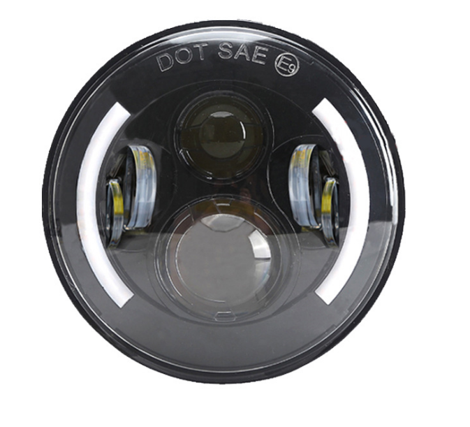 IP68 Waterproof DOT LED Fog Lighting for Vehiches, 6000K White, SAE J583 Compliant