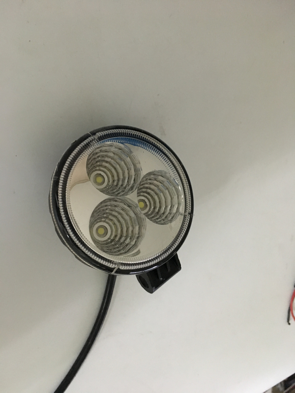 RGB Halo Ring LED Fog Lights - App-controlled Colors + White Function.