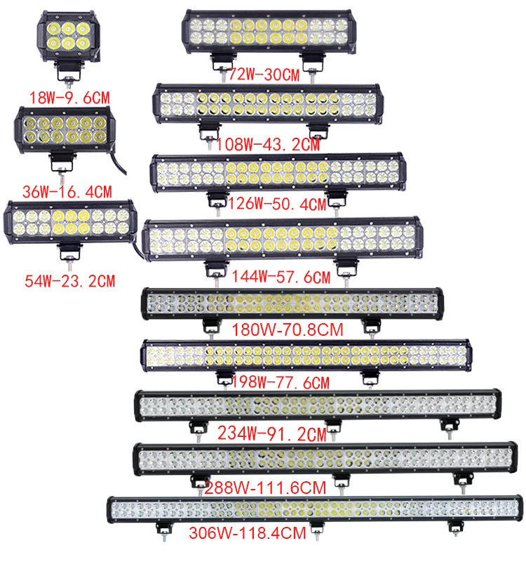 IP68 Waterproof DOT LED Work Lighting for Vehiches, 6000K White, SAE J583 Compliant