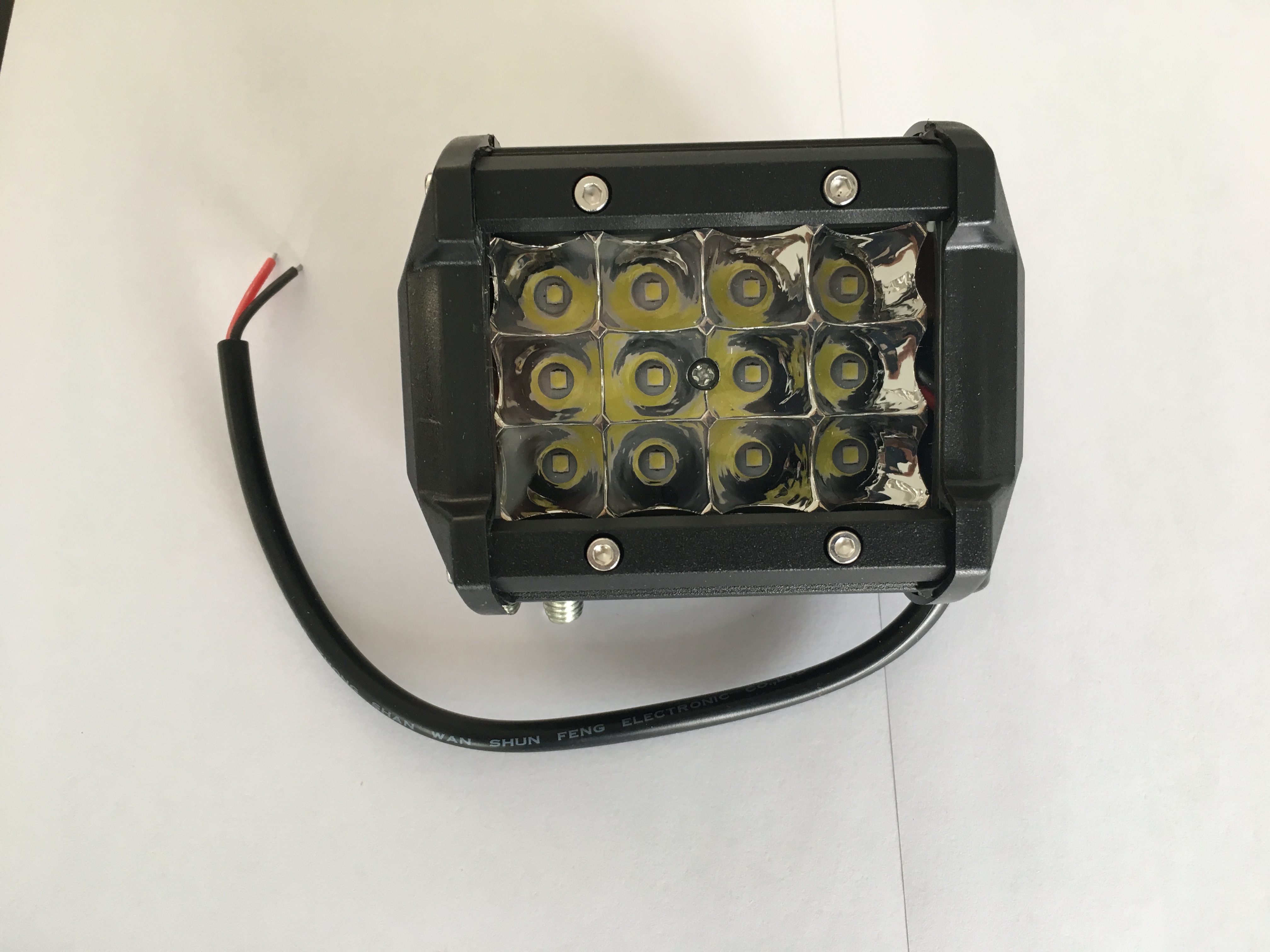 LED fog lights for cars 9-36w Alloy Die-casting PC Mirror Stainless Steel Bracket autu LED Fog lights