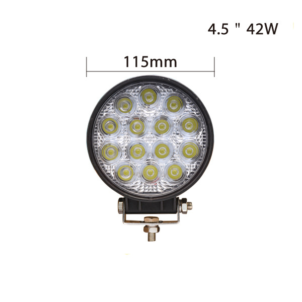  LED Fog light Alloy Die-casting PC Mirror Stainless Steel Bracket autu LED Fog lights