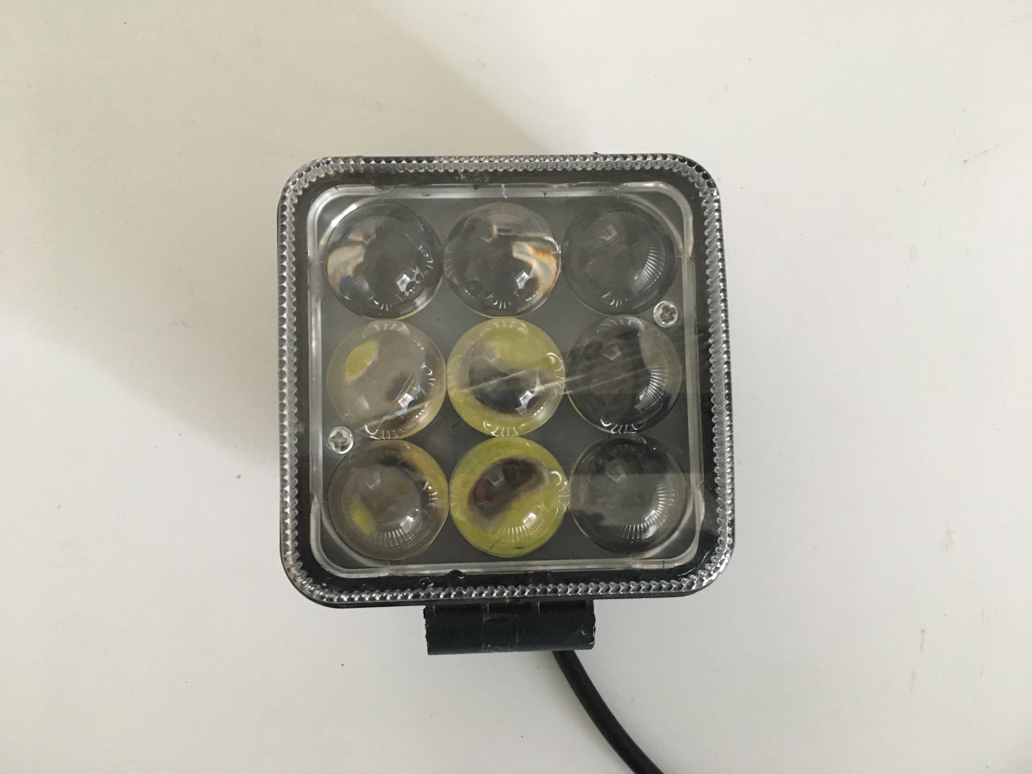 3000LM High-Power Led Fog Lights - 3x Brighter Than Halogens with 50,000-hour Lifespan.