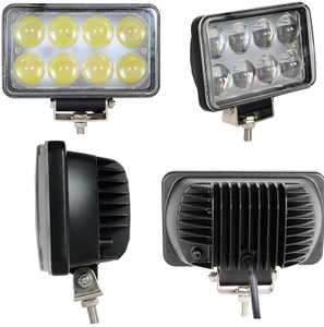  Share To LED Fog 36W Alloy Die-casting PC Mirror Stainless Steel Bracket LED Foglight