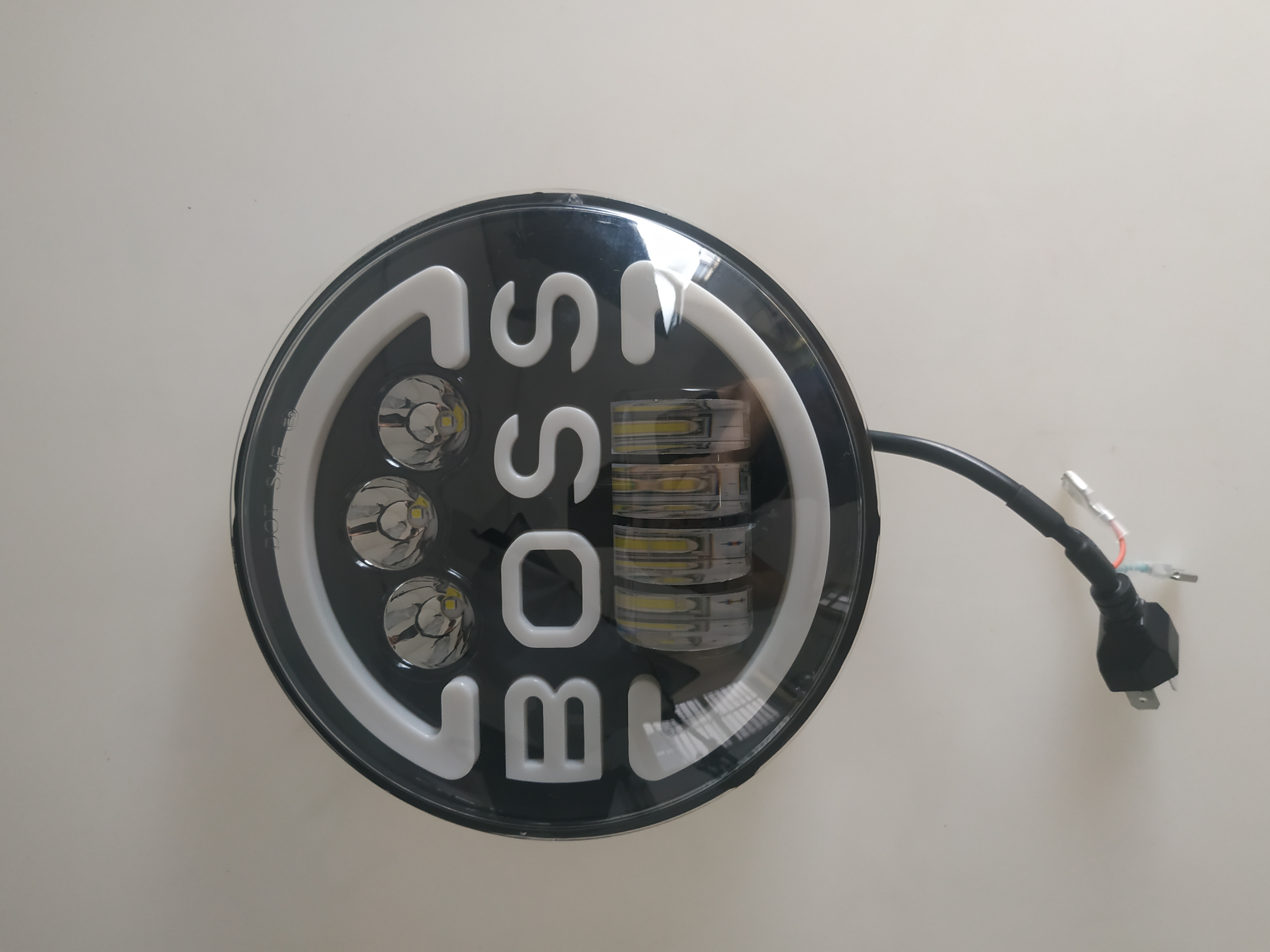 12-72W IP69K LED Work Lights 10,000LM, Dustproof for Mining Trucks, E-Mark Certified