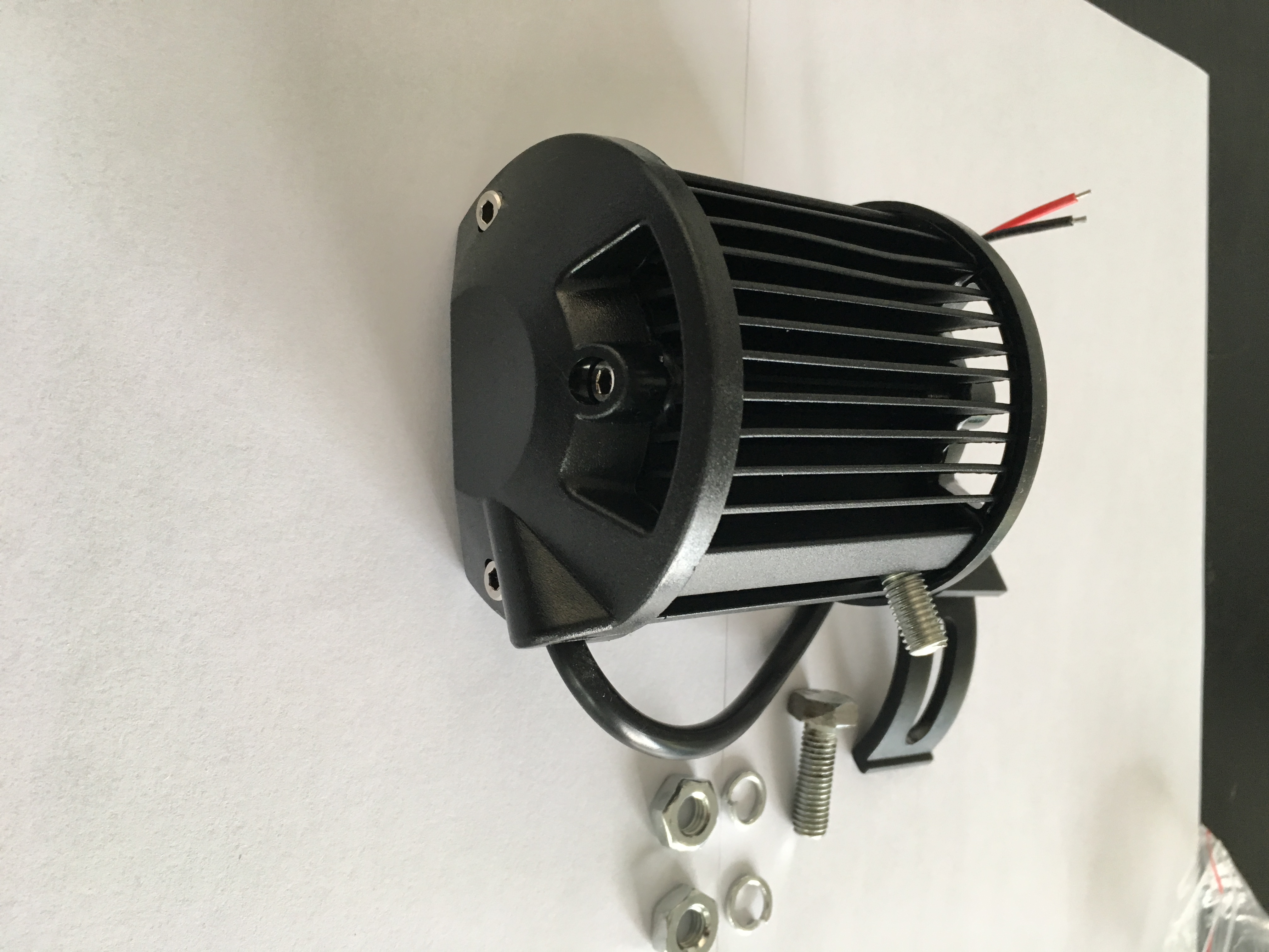 LED fog lights for cars 9-36w Alloy Die-casting PC Mirror Stainless Steel Bracket autu LED Fog lights