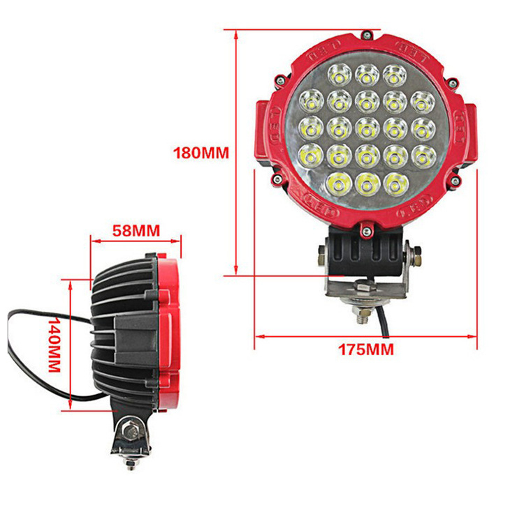 RGB Halo Demon Eye LED Work Lights - App-Controlled Color Shift, DOT/ECE Dual Certified