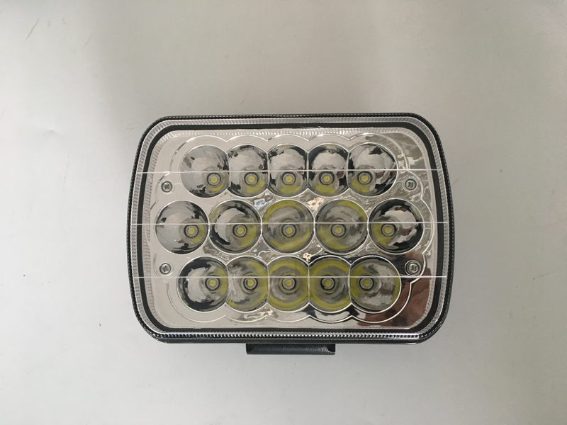 LED fog lamps Alloy Die-casting PC Mirror Stainless Steel Bracket autu LED Fog lights