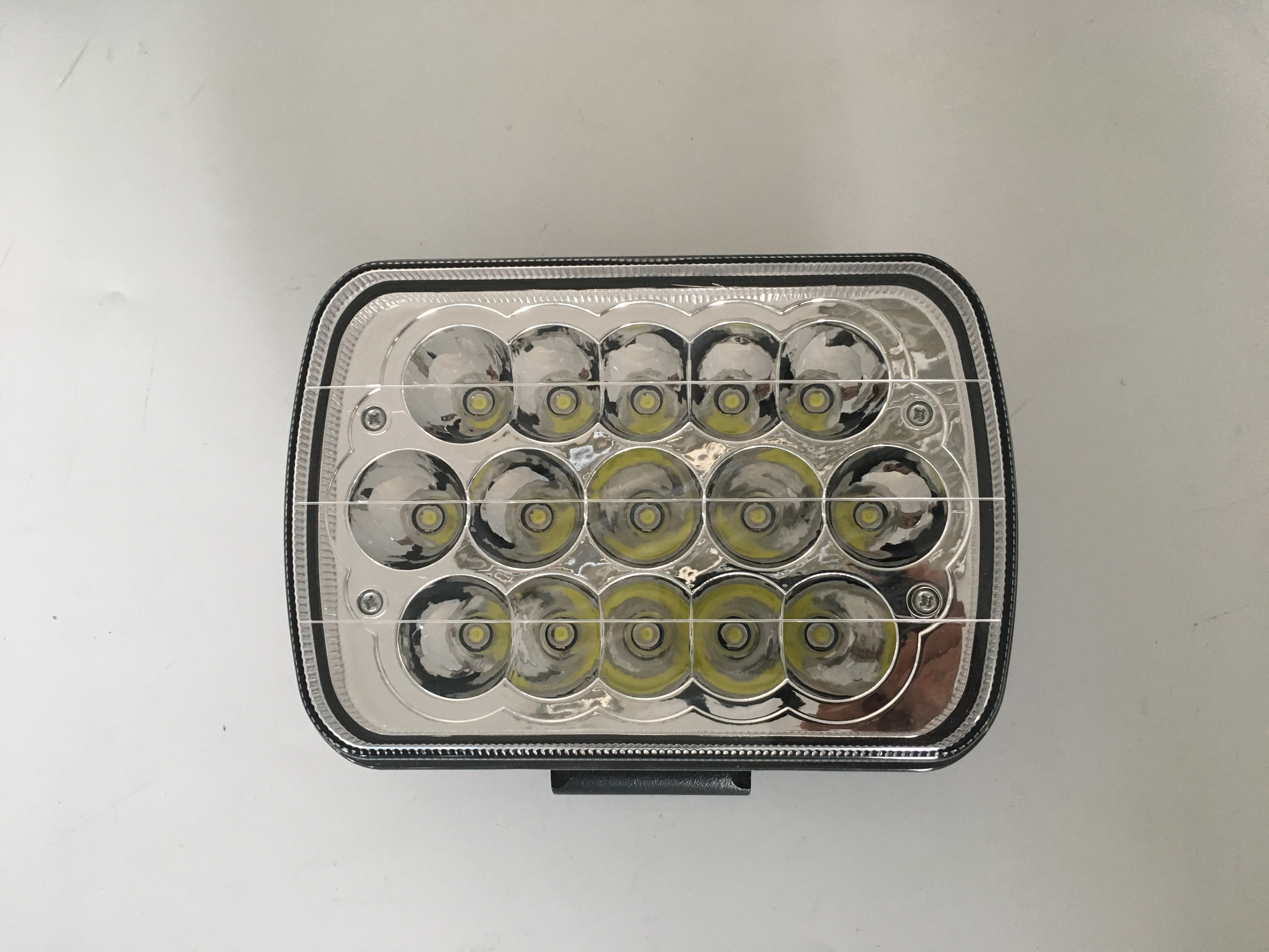 LED fog lamps Alloy Die-casting PC Mirror Stainless Steel Bracket autu LED Fog lights