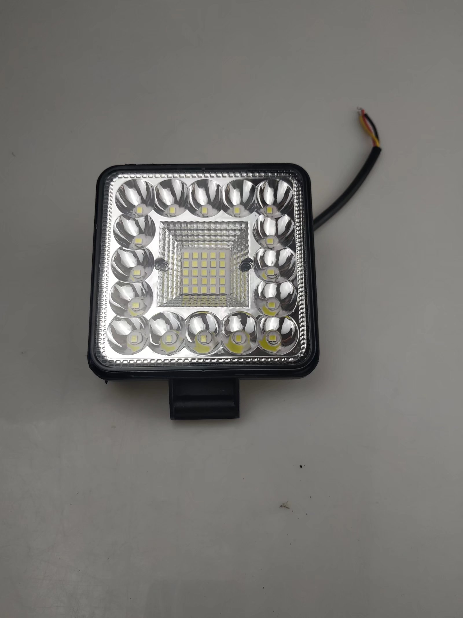 LED fog light kit Alloy Die-casting PC Mirror Stainless Steel Bracket autu LED Fog lights