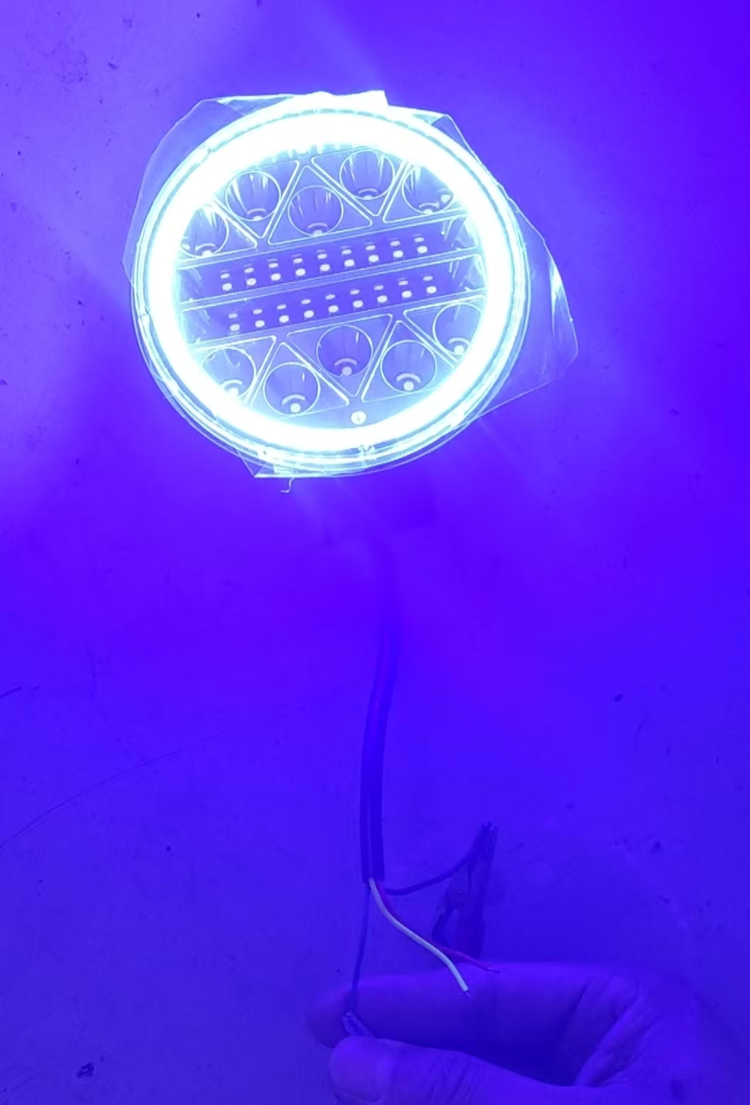 270° Sweeping Animation LED Fog Lighting - High-visibility for Harley/ADV Bikes