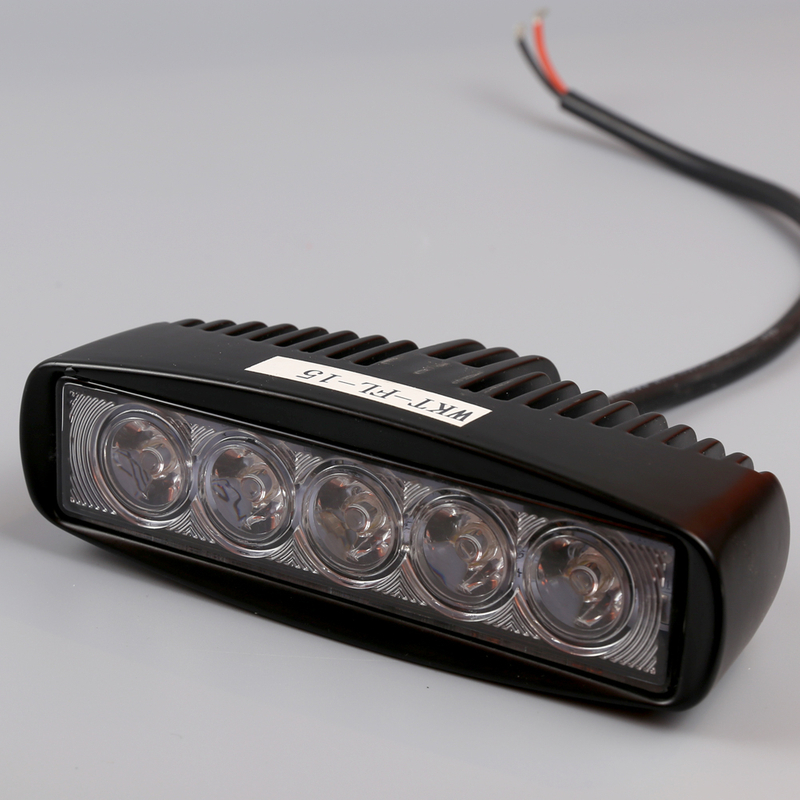 IP68 Waterproof LED Fog Lights - Die-cast aluminum housing with stainless steel bracket