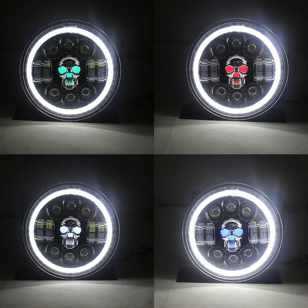 IP68 Waterproof DOT LED Fog Lighting for Vehiches, 6000K White, SAE J583 Compliant