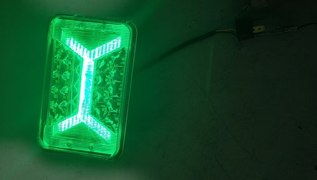 270° Sweeping Animation LED Fog Light - High-visibility for Harley/ADV Bikes