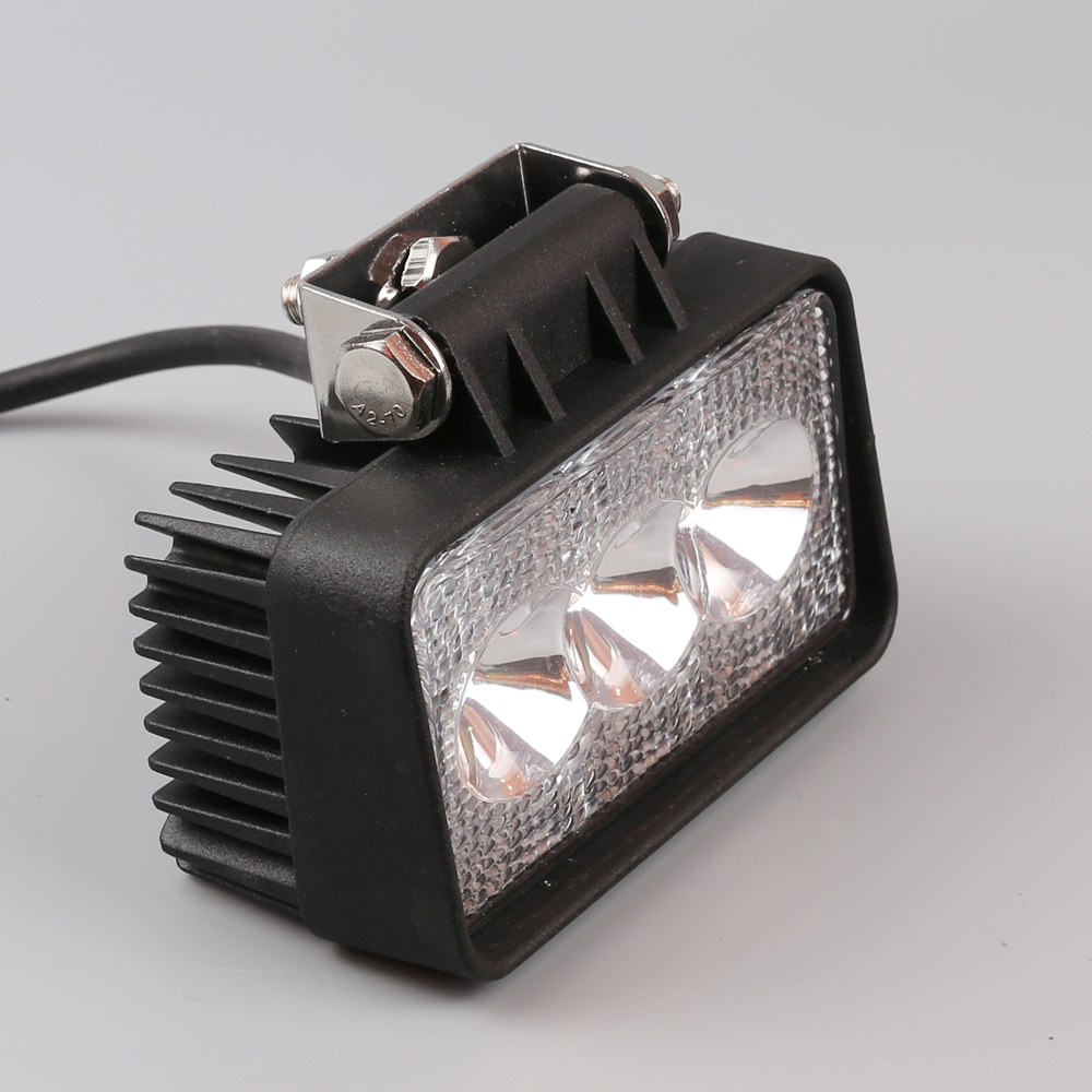  White LED Fog Lamps - PC lens with anti-glare beam pattern, E-Mark certified for European roads.