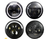 RGB Halo Demon Eye LED Fog Lights - App-Controlled Color Shift, DOT/ECE Dual Certified