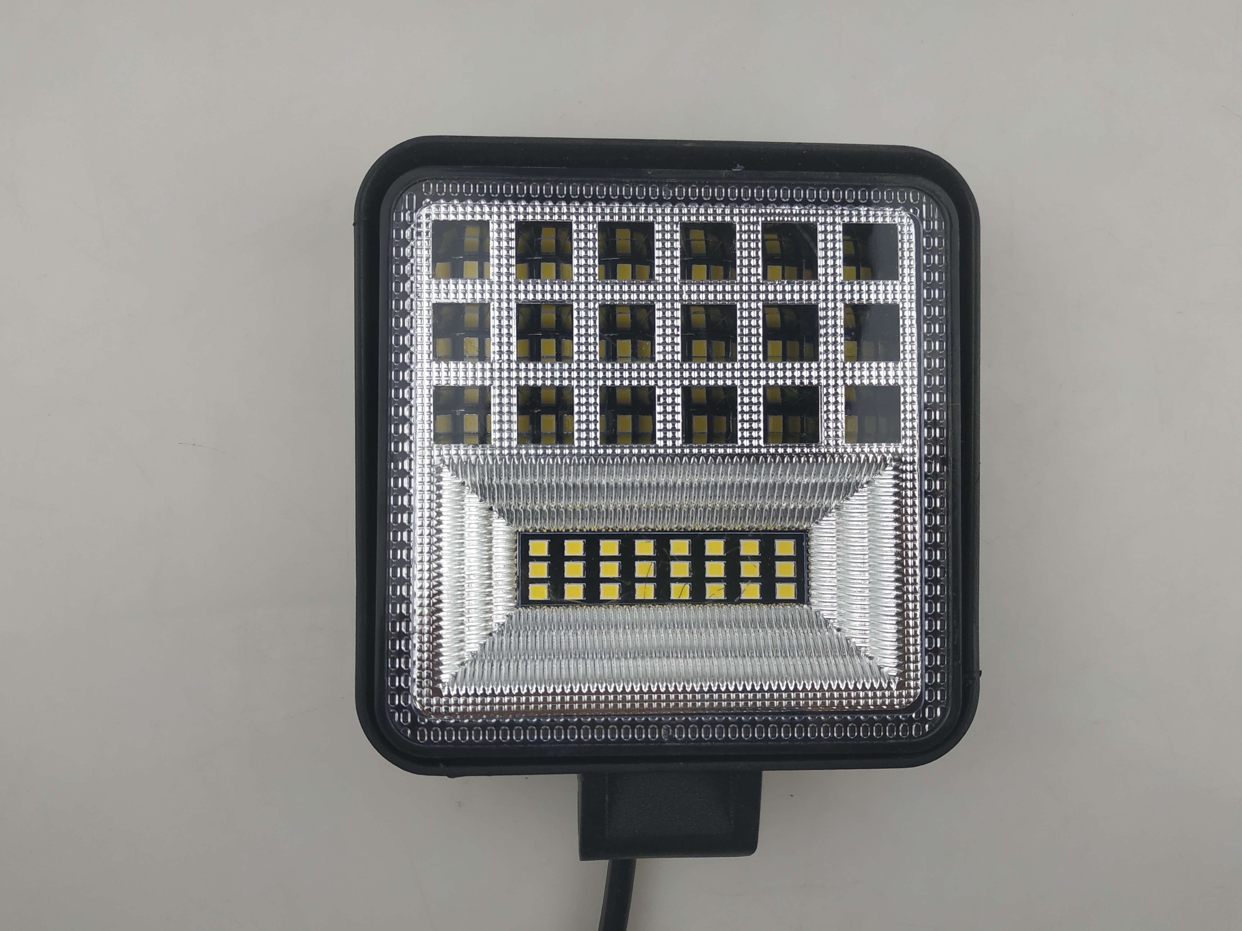 DOT approved LED fog lamps Alloy Die-casting PC Mirror Stainless Steel Bracket autu LED Fog lights