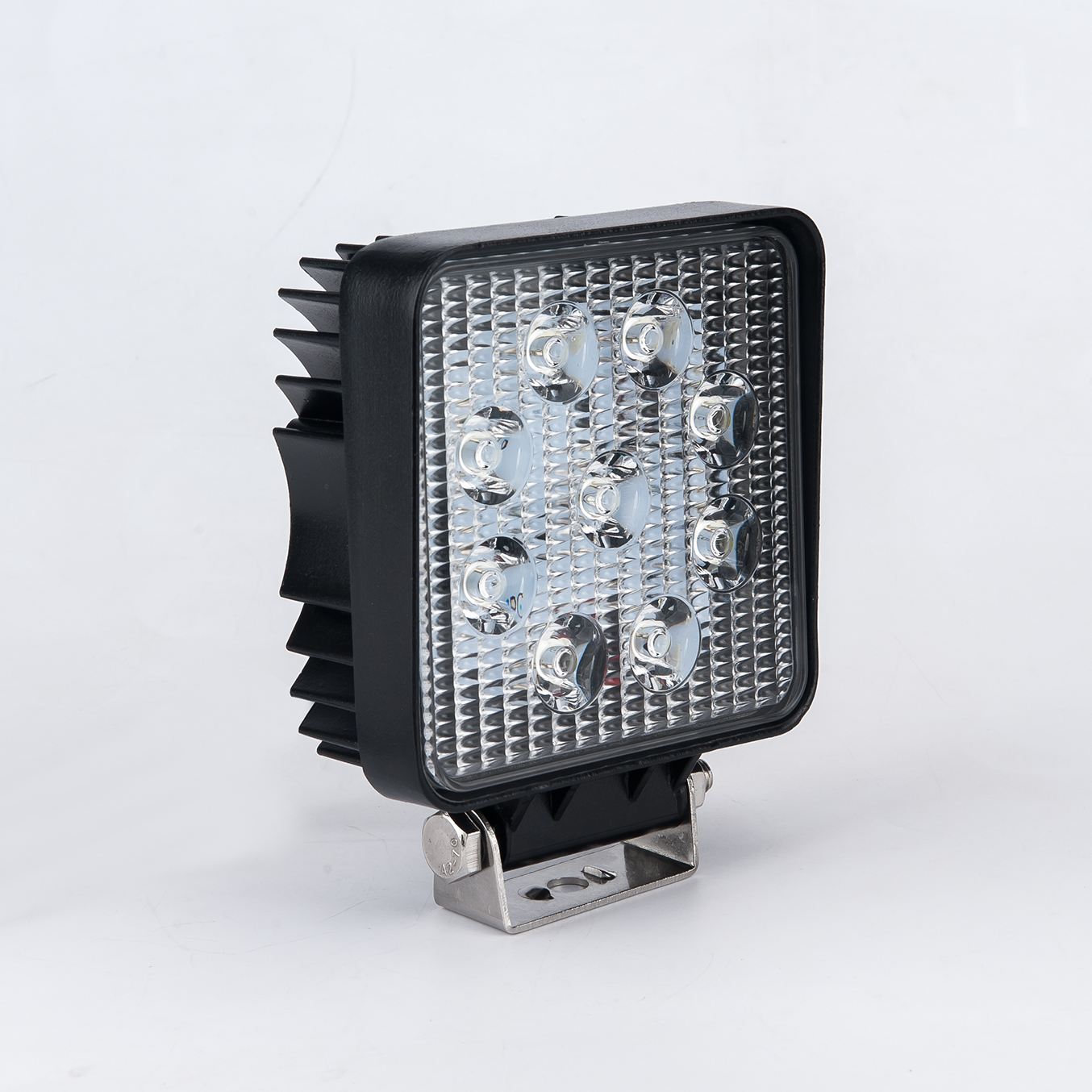  LED Fog light Alloy Die-casting PC Mirror Stainless Steel Bracket autu LED Fog lights