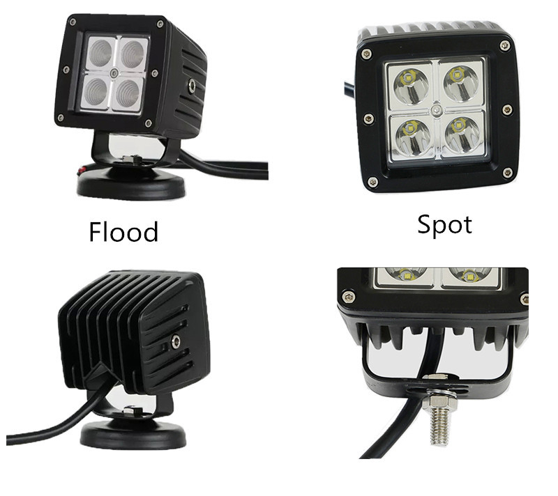 Ford F-150 Dual-Color Led Fog Lamps (3000K Yellow/6000K White) - SAE J583 Compliant.