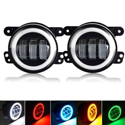 RGB Halo Demon Eye LED Fog Lights - App-Controlled Color Shift, DOT/ECE Dual Certified