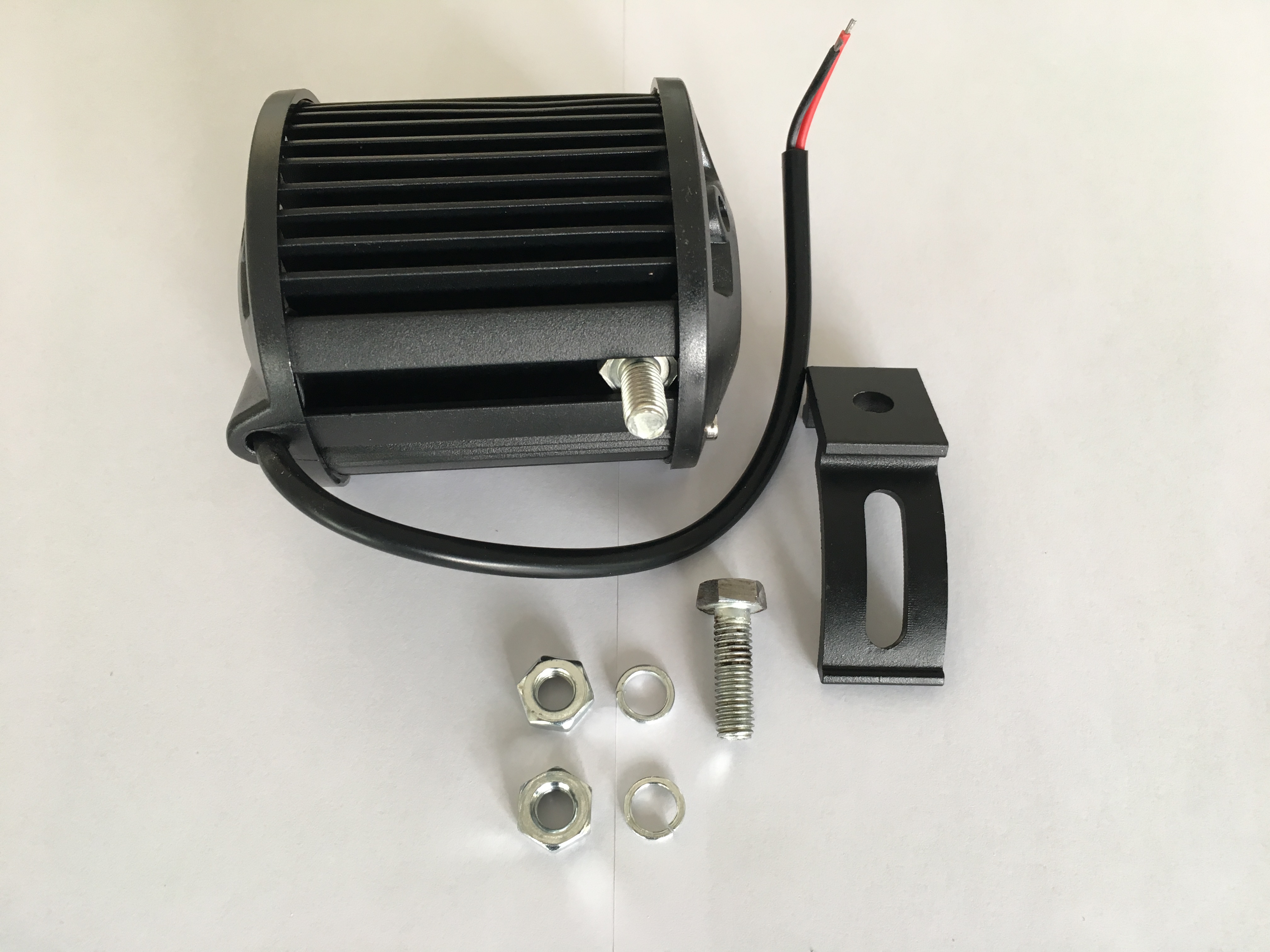 LED fog lights for cars 9-36w Alloy Die-casting PC Mirror Stainless Steel Bracket autu LED Fog lights