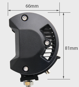 OEM replacement LED fog lights Alloy Die-casting PC Mirror Stainless Steel Bracket autu LED Fog lights