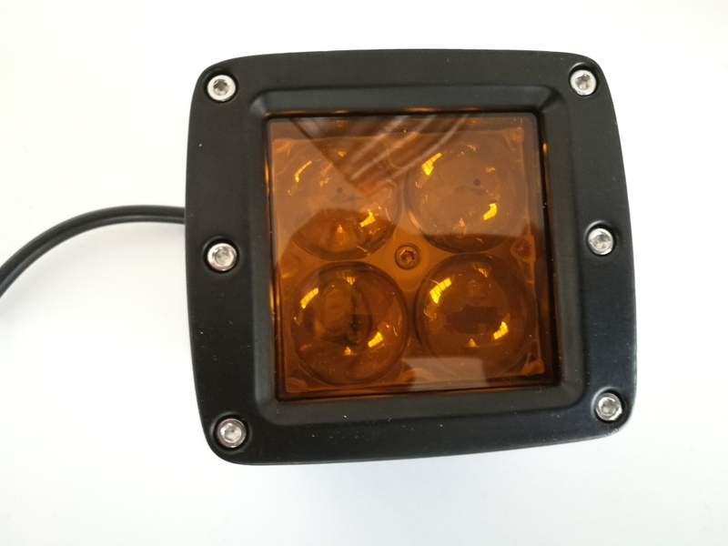 Ford F-150 Dual-Color Led Fog Lamps (3000K Yellow/6000K White) - SAE J583 Compliant.