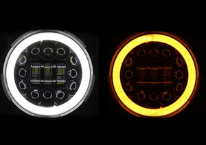 12-72W IP69K LED Fog Lighting 10,000LM, Dustproof for Mining Trucks, E-Mark Certified