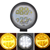 12-72W IP69K LED Fog Lights 10,000LM, Dustproof for Mining Trucks, E-Mark Certified