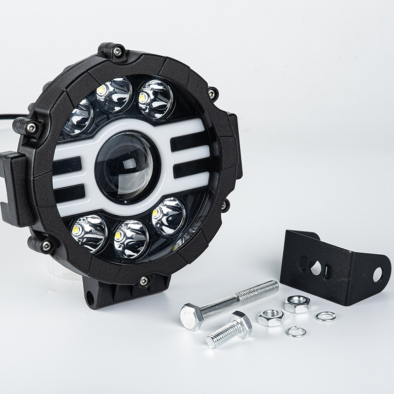 12-72W IP69K LED Fog Lighting 10,000LM, Dustproof for Mining Trucks, E-Mark Certified